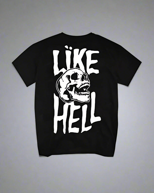 Rebel Skull Graphic T-Shirt