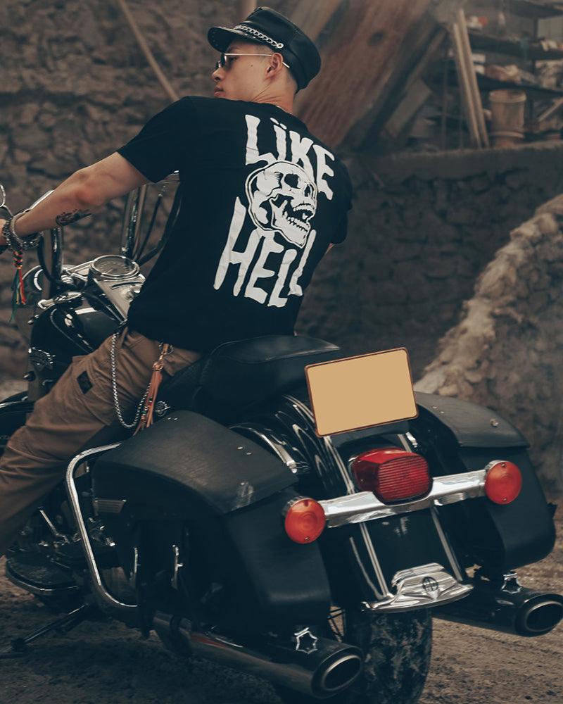 Rebel Skull Graphic T-Shirt