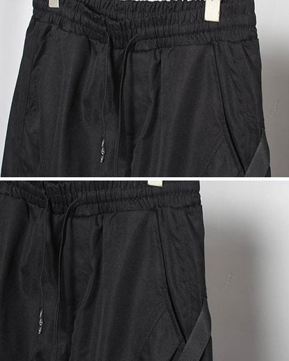 Sleek Black Slim Cargo Pants -  black pants - Sleek Black Slim Cargo Pants for Modern Style