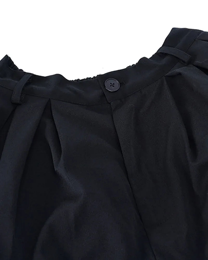 Sleek Black Tactical Cargo Pants - cargo pants - Stylish Black Tactical Cargo Pants for Everyday Wear