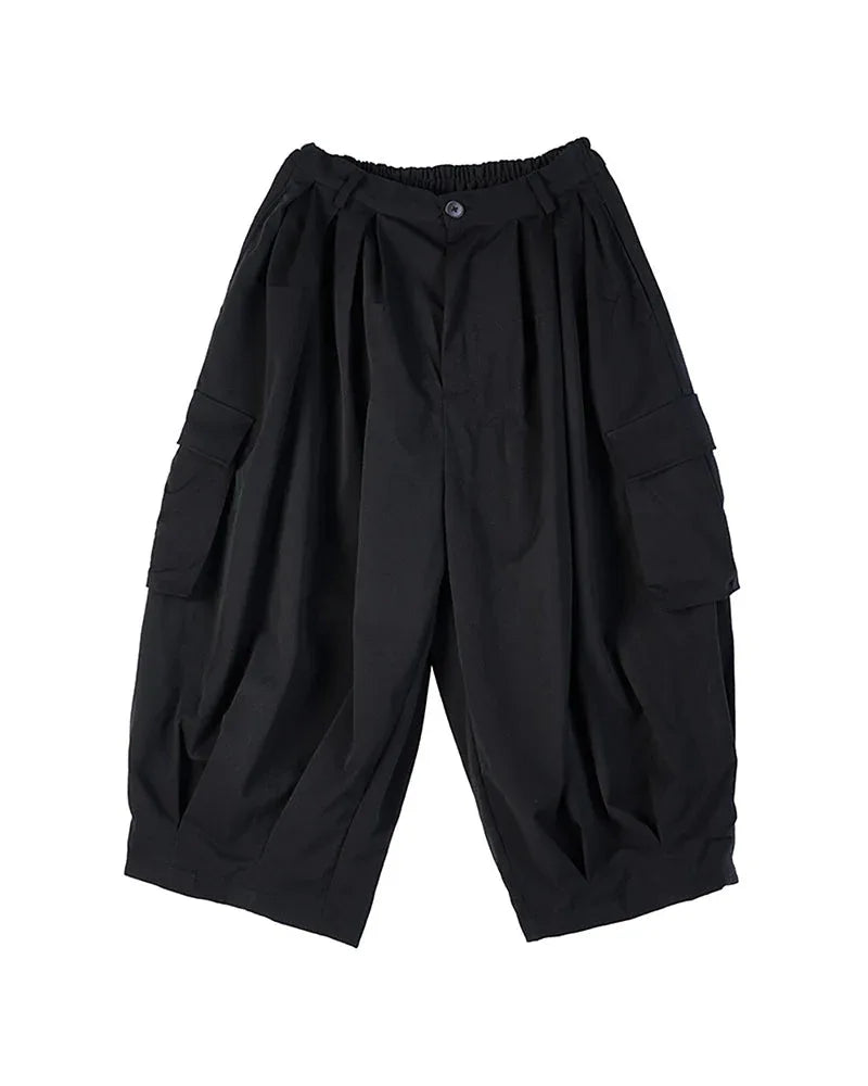 Sleek Black Tactical Cargo Pants -  tactical pants - Stylish Black Tactical Cargo Pants for Everyday Wear