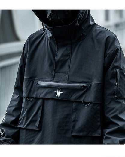 Sleek City Style Jacket -  comfy jacket - Comfy Urban Techwear Jacket for City Style