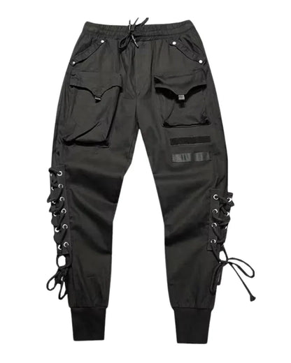 Sleek Slim Cargo Trousers -  urban exploration pants - Sleek Slim Cargo Trousers for Stylish Comfort