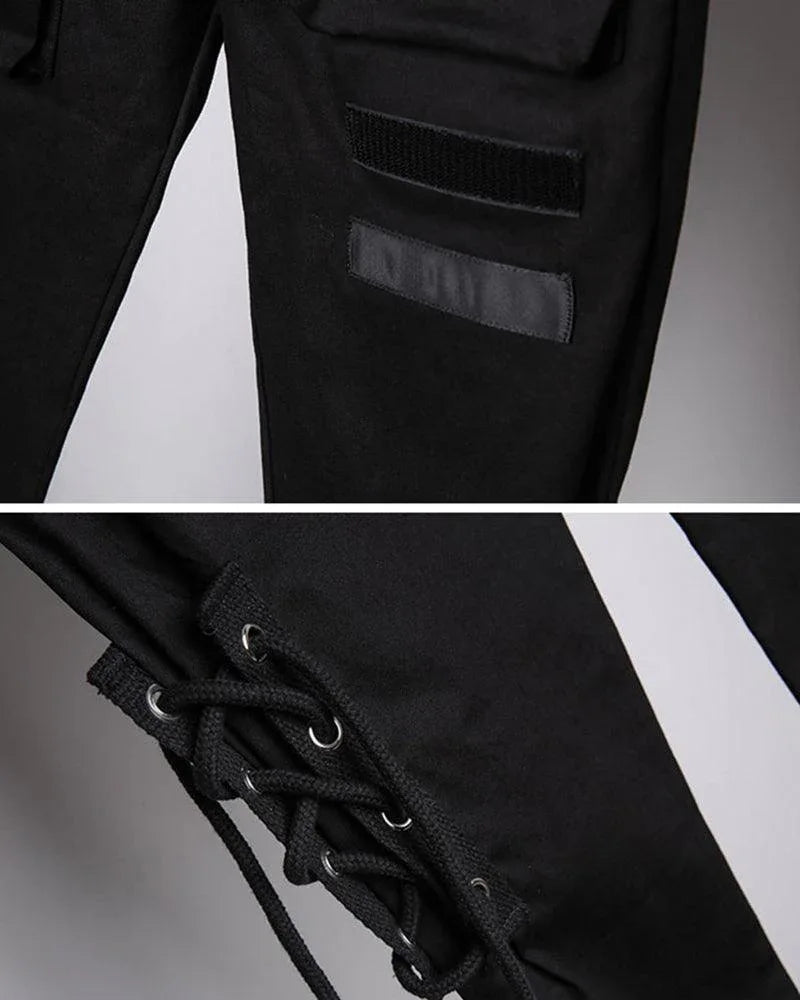 Sleek Slim Cargo Trousers - stylish cargo pants - Sleek Slim Cargo Trousers for Stylish Comfort