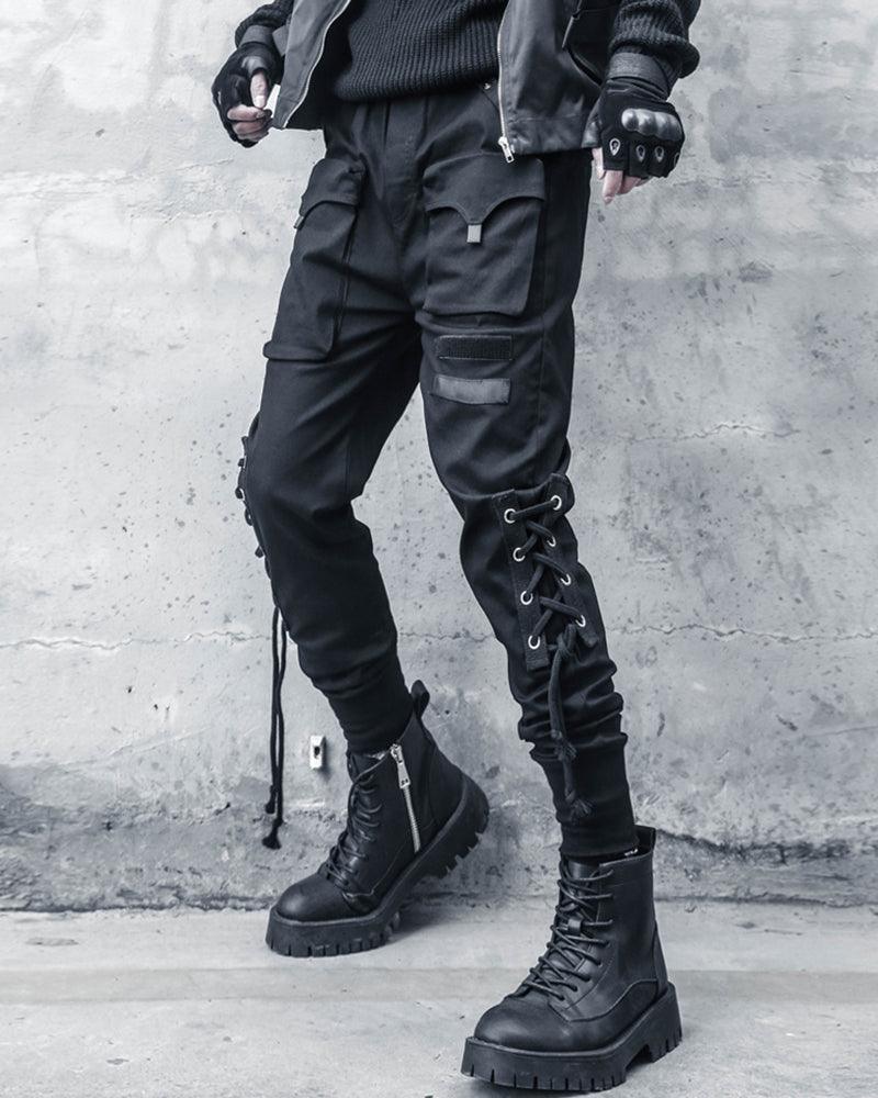 Sleek Slim Cargo Trousers - stylish cargo pants - Sleek Slim Cargo Trousers for Stylish Comfort