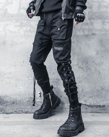 Sleek Slim Cargo Trousers - stylish cargo pants - Sleek Slim Cargo Trousers for Stylish Comfort