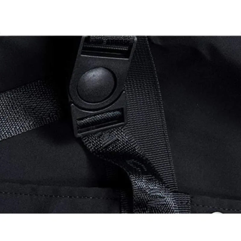 Sleek Space-Ready Bomber Jacket -  techwear - Sleek Space-Ready Bomber Jacket for Urban Style