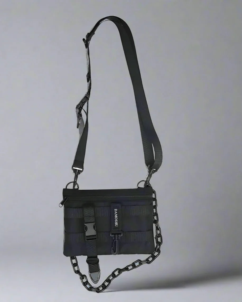 Sleek Urban Chest Pack - durable chest pack - Sleek Urban Chest Pack in Black Polyester
