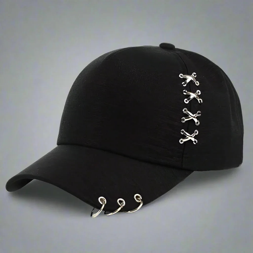 Sleek Urban Tech Cap -  adjustable baseball cap - Trendy Urban Dad Cap with Unique Design