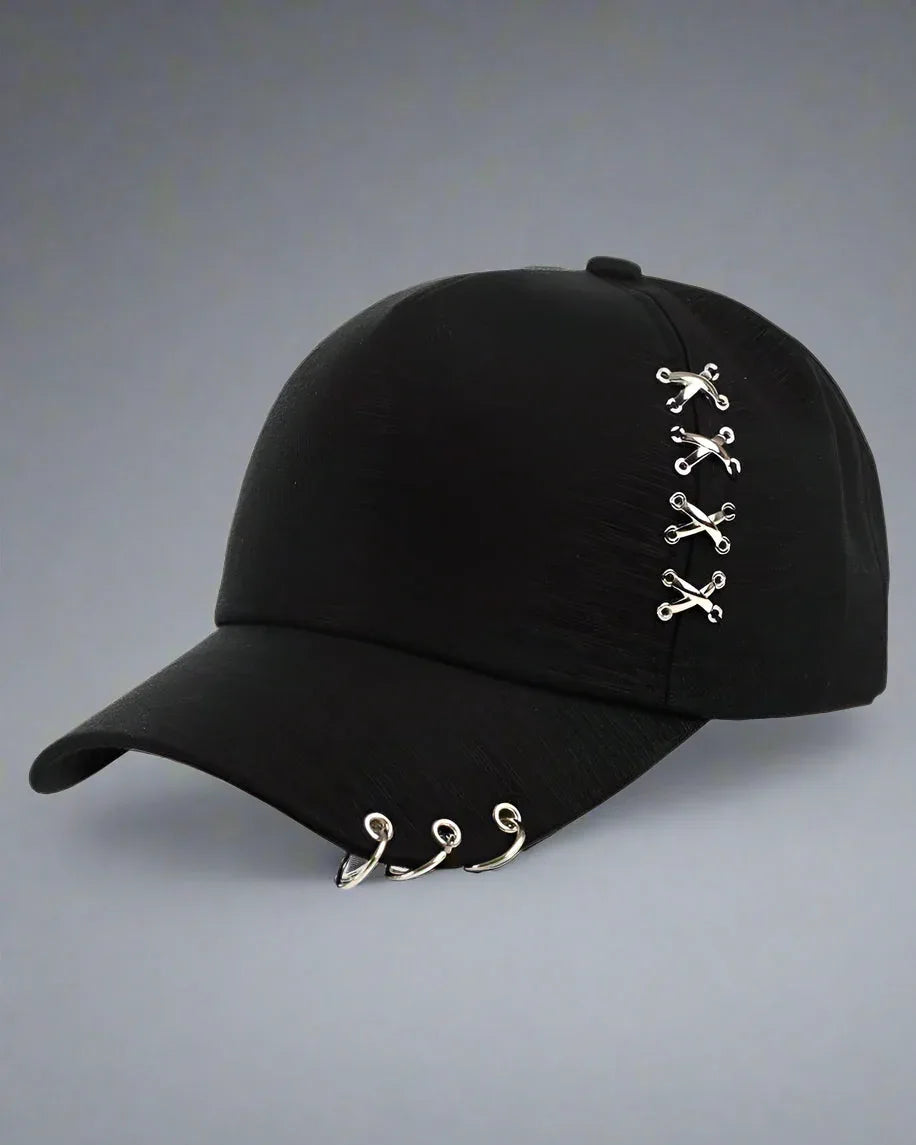 Sleek Urban Tech Cap - dad cap - Trendy Urban Dad Cap with Unique Design