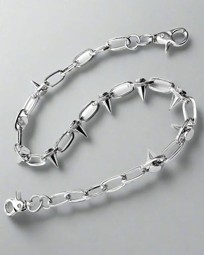 Sleek Waist Chain Accessory - silver waist chain - Stylish Adjustable Stainless Steel Waist Chain