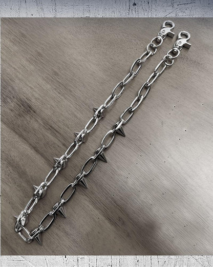 Sleek Waist Chain Accessory -  stainless steel - Stylish Adjustable Stainless Steel Waist Chain