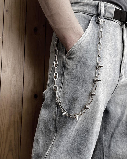 Sleek Waist Chain Accessory - waist chain - Stylish Adjustable Stainless Steel Waist Chain