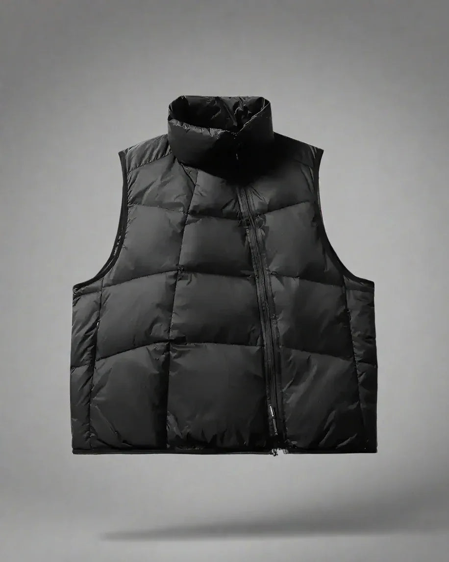 Snug Winter Vest with Zipper - warm winter vest - Snug Winter Vest with Zipper for Comfort