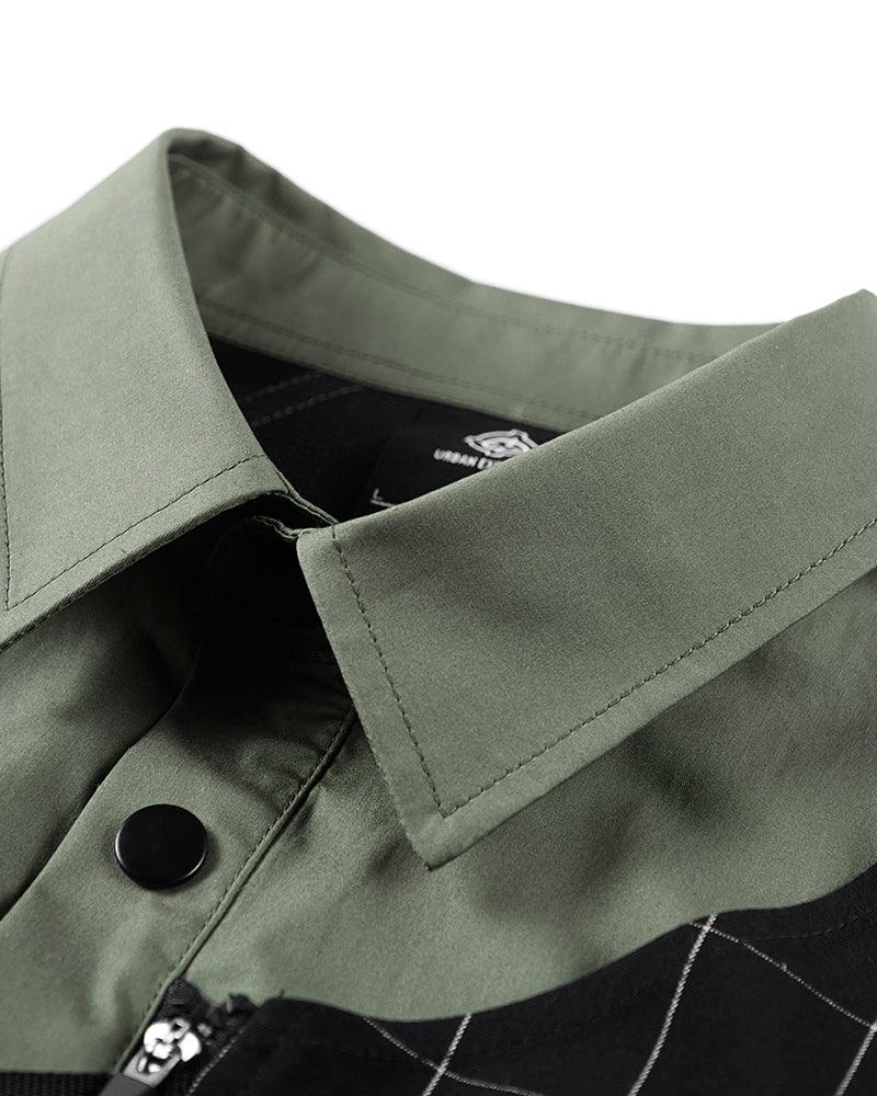 Urban Layered Tech Style Top
