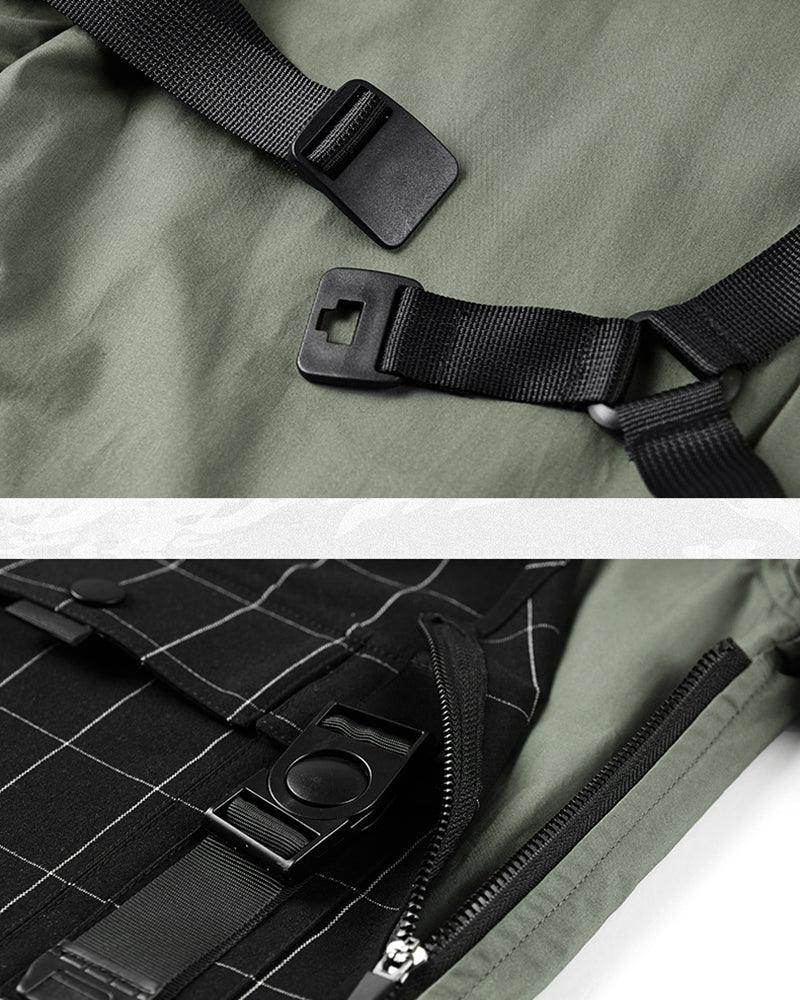 Urban Layered Tech Style Top
