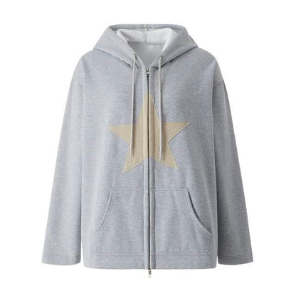 Star Hoodie -  comfortable fabric - Stylish Star Hoodie for Men and Women