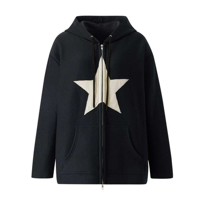 Star Hoodie -  hooded design - Stylish Star Hoodie for Men and Women