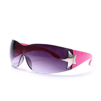 Star Sunglasses -  stylish sunglasses - Trendy Y2K Star Sunglasses for Fashion Lovers