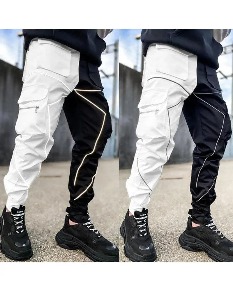 Stealth Reflective Tactical Cargo - cargo pants for outdoor - Reflective Tactical Cargo Pants for Men