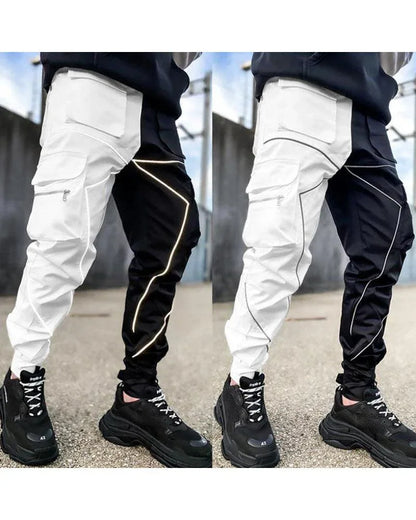 Stealth Reflective Tactical Cargo - cargo pants for outdoor - Reflective Tactical Cargo Pants for Men