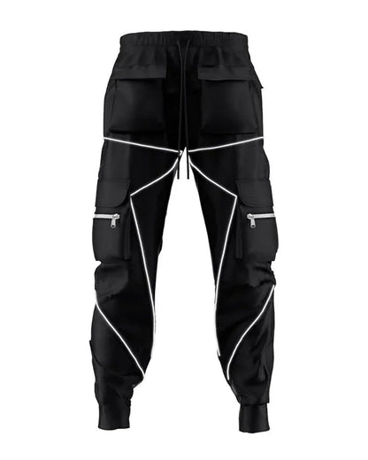 Stealth Reflective Tactical Cargo -  modern streetwear cargo - Reflective Tactical Cargo Pants for Men