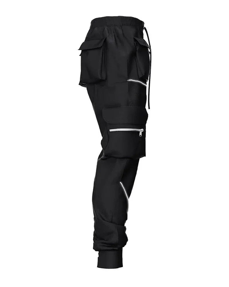 Stealth Reflective Tactical Cargo -  reflective pants - Reflective Tactical Cargo Pants for Men