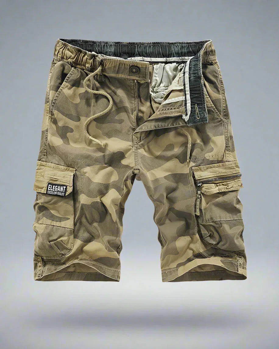 Stealthy Cargo Utility Shorts -  cargo shorts - Stealthy Cargo Utility Shorts for Outdoor Fun