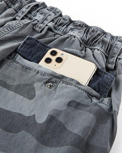 Stealthy Cargo Utility Shorts -  lightweight cargo shorts - Stealthy Cargo Utility Shorts for Outdoor Fun