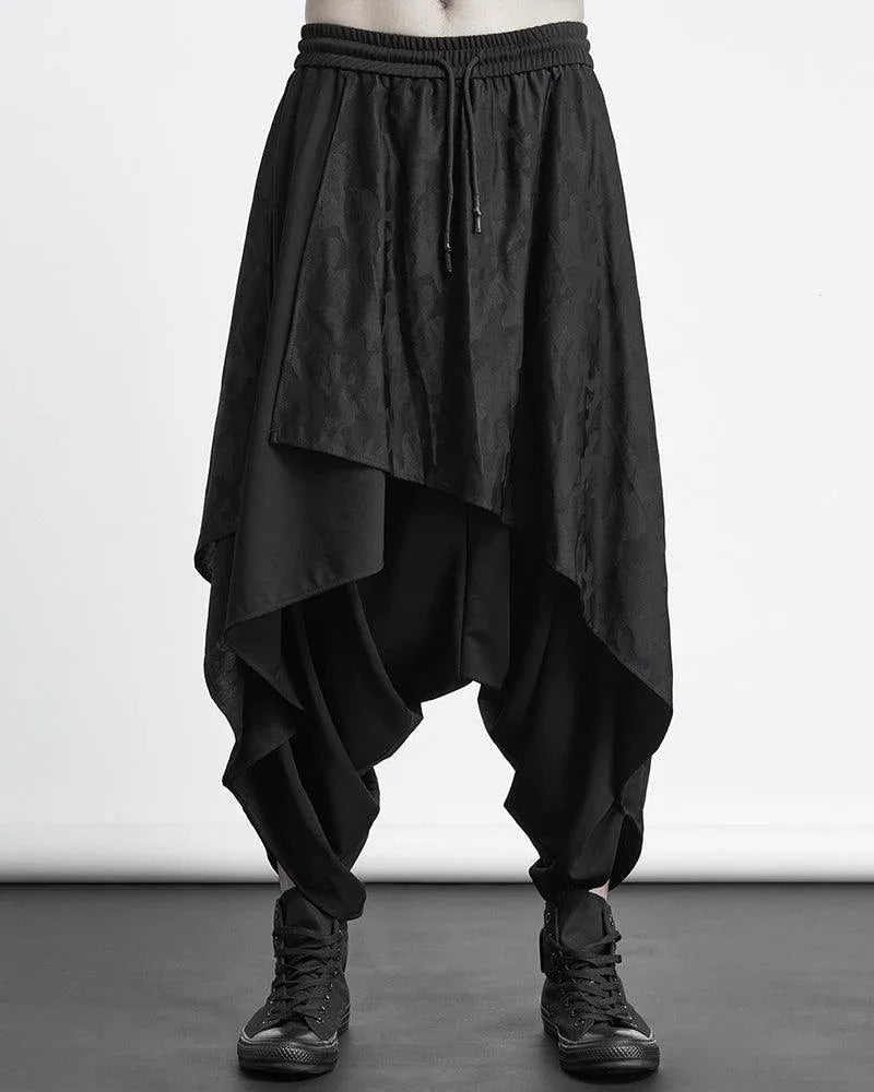 Stealthy Street Style Pants -  ninja style - Stylish Techwear Pants for Urban Aesthetics