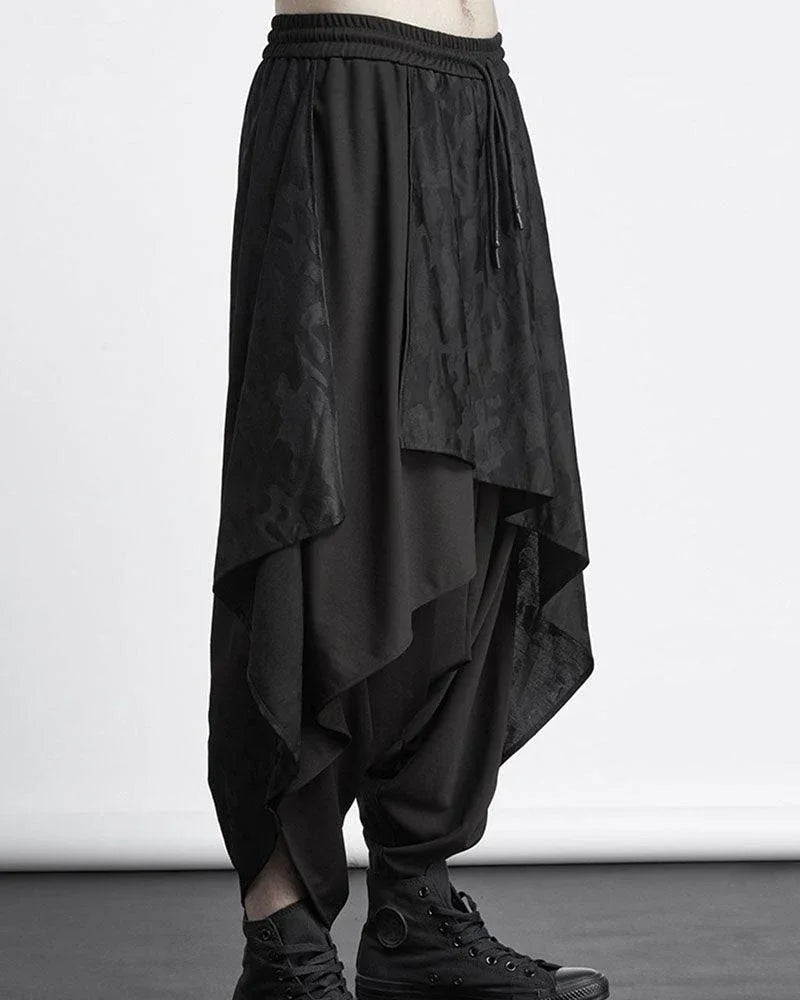 Stealthy Street Style Pants -  street style - Stylish Techwear Pants for Urban Aesthetics