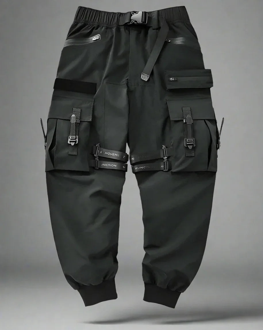 Strappy Black Pants for Style - black pants - Stylish Strappy Black Pants for Every Occasion
