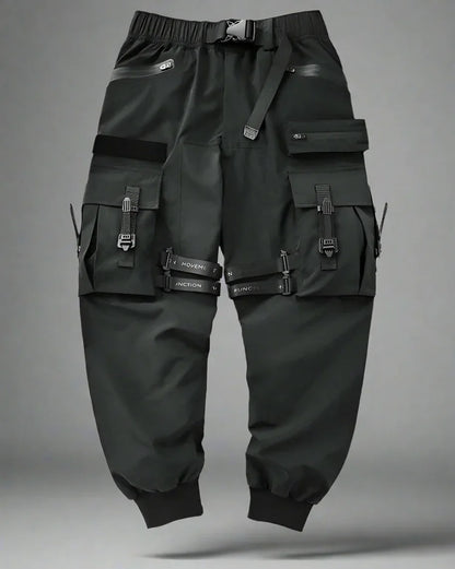 Strappy Black Pants for Style - black pants - Stylish Strappy Black Pants for Every Occasion