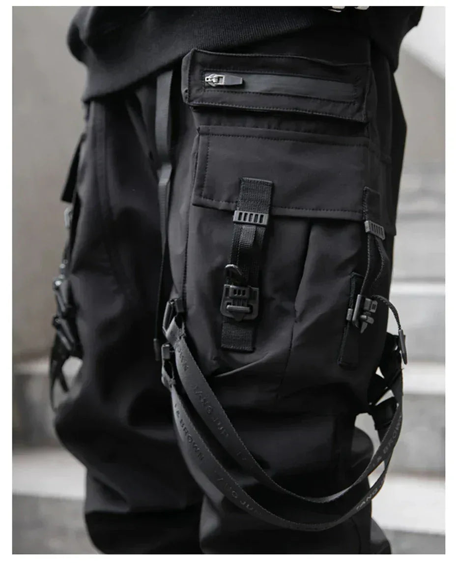 Strappy Black Pants for Style -  versatile pants - Stylish Strappy Black Pants for Every Occasion