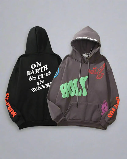 Street Art Inspiration Hoodie -  comfy hoodie - Urban Techwear Hoodie for Everyday Comfort