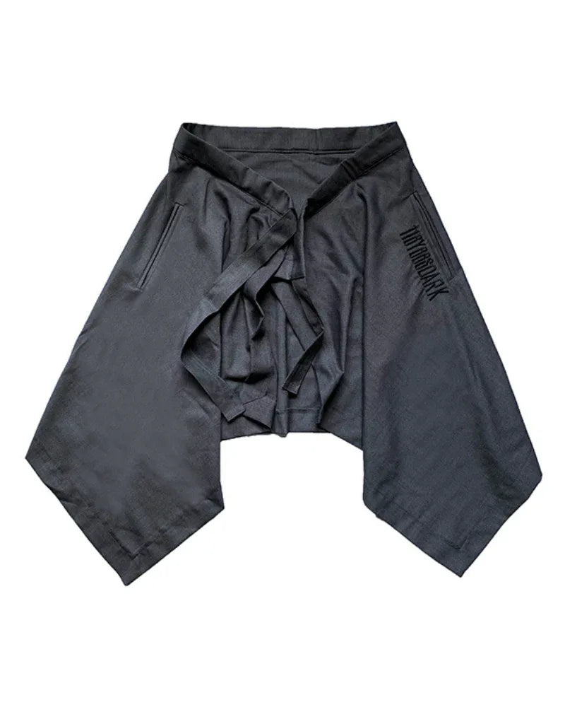 Street-Style Harem Trousers -  urban style - Urban Layered Harem Trousers for Street Style