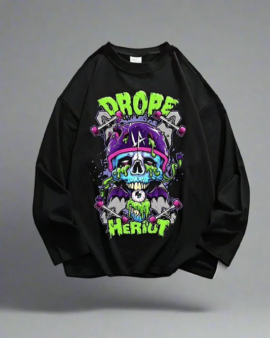 Street Vibe Hip-Hop Hoodie - comfortable cotton hoodie - Casual Hip-Hop Hoodie for Street Style Enthusiasts