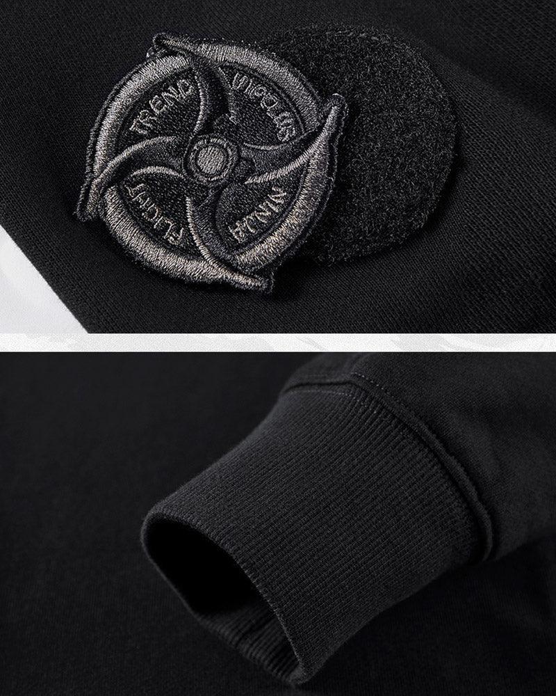 Street Warrior Crewneck Sweatshirt -  sweatshirt - Street Warrior Crewneck Sweatshirt in Black