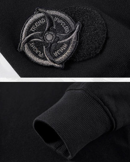 Street Warrior Crewneck Sweatshirt -  sweatshirt - Street Warrior Crewneck Sweatshirt in Black