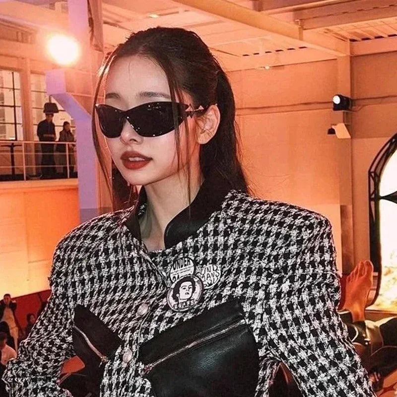 Streetwear Sunglasses - retro fashion sunglasses - Y2K Streetwear Sunglasses for Retro Style