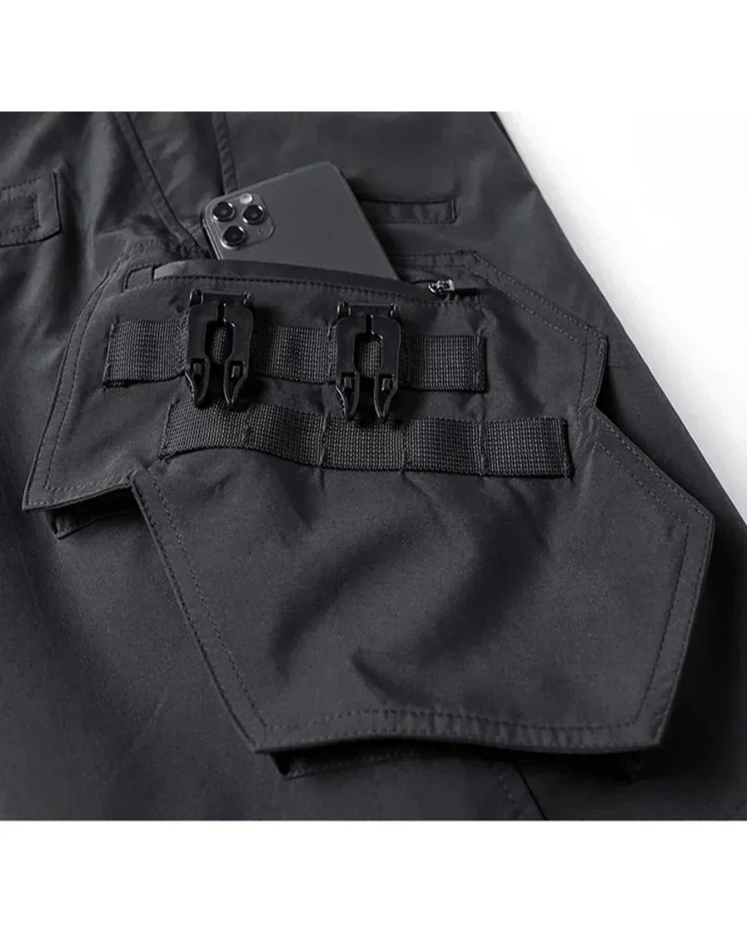 Stylish Black Cargo Shorts -  stylish shorts - Stylish Black Cargo Shorts for Everyday Wear