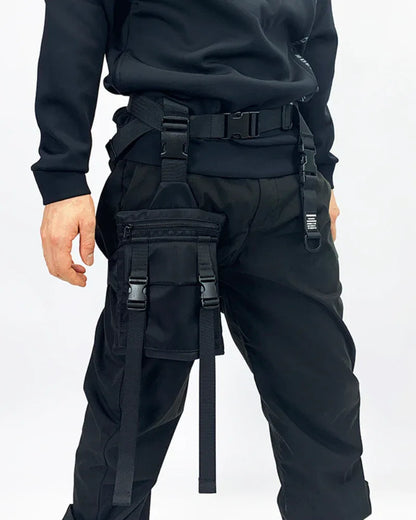 Stylish Black Sling Bag - black sling bag - Stylish Black Sling Bag for Everyday Use