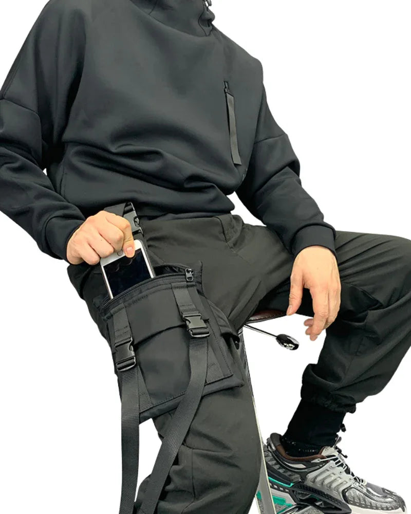 Stylish Black Sling Bag -  waterproof bag - Stylish Black Sling Bag for Everyday Use