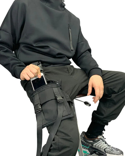 Stylish Black Sling Bag -  waterproof bag - Stylish Black Sling Bag for Everyday Use