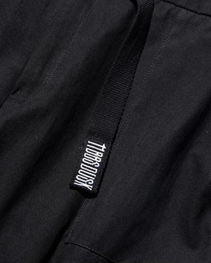 Stylish Black Tech Cargo Trousers -  tech wear - Stylish Black Tech Cargo Trousers for Comfort