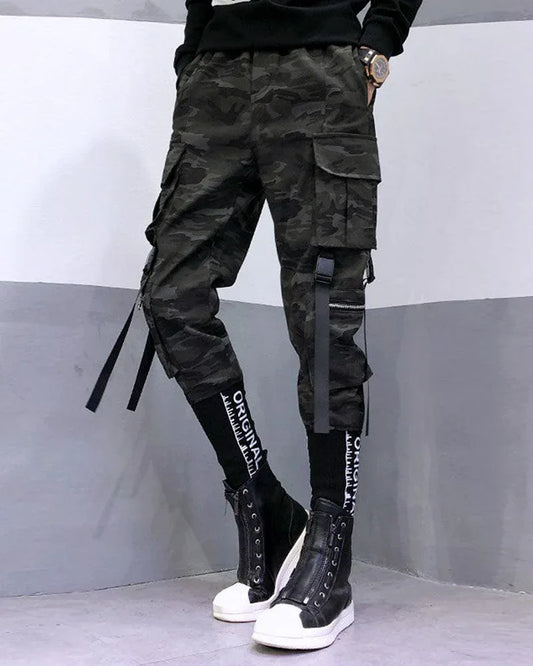 Stylish Camo Jogger Trousers - camo joggers - Stylish Camo Jogger Trousers for Everyday Wear
