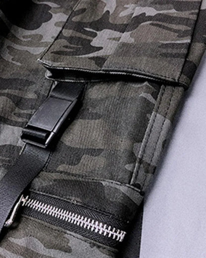 Stylish Camo Jogger Trousers - camo joggers - Stylish Camo Jogger Trousers for Everyday Wear