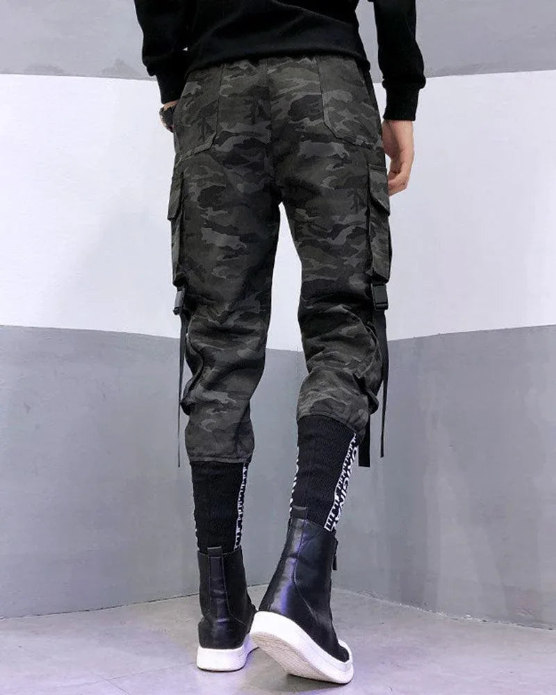 Stylish Camo Jogger Trousers - techwear inspiration - Stylish Camo Jogger Trousers for Everyday Wear