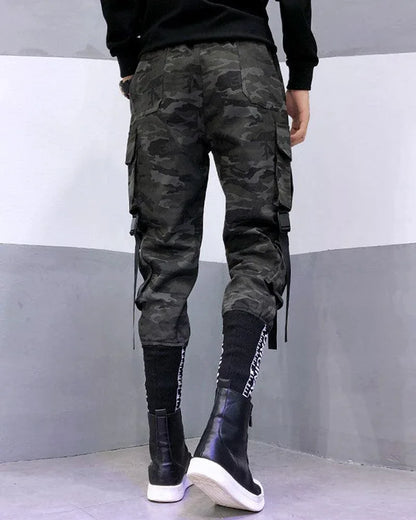 Stylish Camo Jogger Trousers - techwear inspiration - Stylish Camo Jogger Trousers for Everyday Wear