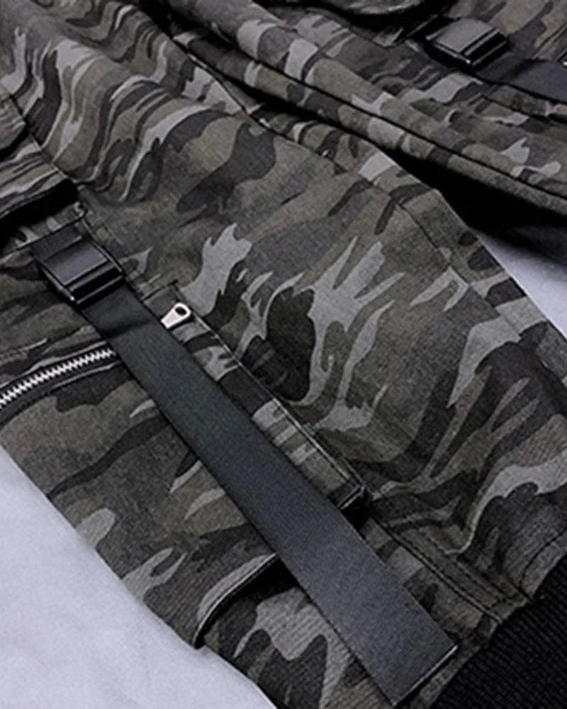 Stylish Camo Jogger Trousers - techwear inspiration - Stylish Camo Jogger Trousers for Everyday Wear